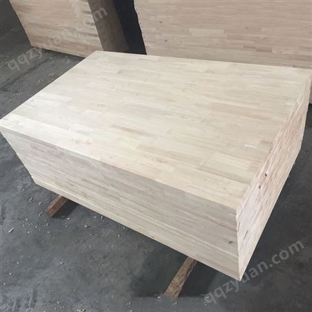 广西红林进口泰国橡胶木指接板aa 多层纯实木电视柜书架集成板材 耐磨可塑性强
