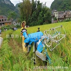 家用电启动履带式水稻小麦脱粒机 小型稻麦收割机 欢迎订购