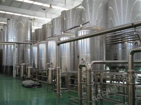 定制:蓝莓/黑莓/树莓果酒整套加工设备 果酒发酵生产线成套设备