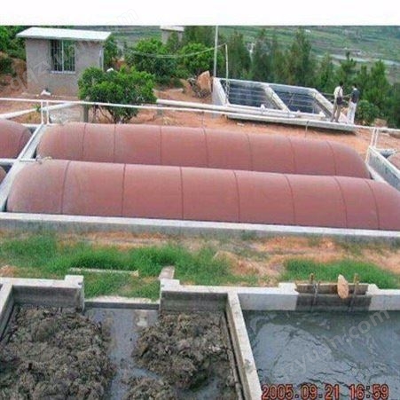 润龙红泥沼气发酵袋养猪场粪便处理养殖场污水处理