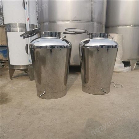 小型不锈钢储存罐 酒厂接酒桶 周转桶 鸿运达 葡萄酒不锈钢储存罐支持定制