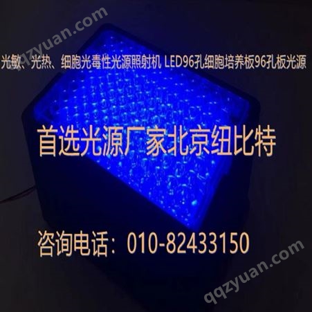 光敏、光热、细胞光毒性光源照射机 LED96孔细胞培养板96孔板光源 红光led