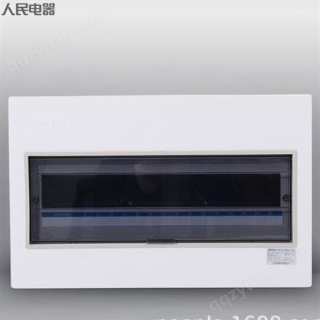 中国人民电器明装照明箱RPZ30 RDPZ30-15M回路0.8家用配电箱