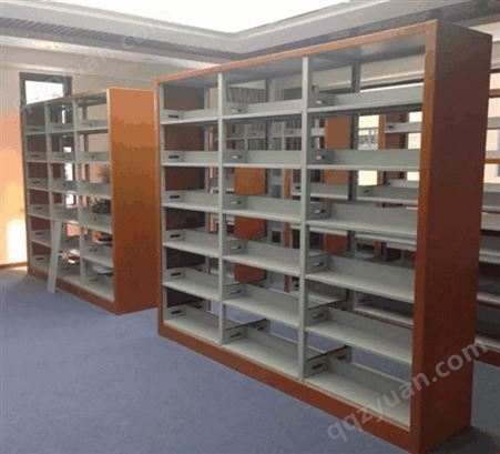 上海全钢书架 上海档案期刊架 上海学校图书馆单双面书架
