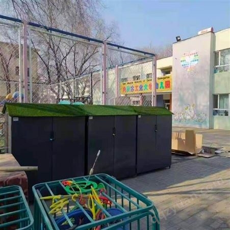 内蒙古石河子顽童广场涂鸦柜玩具收纳柜货源厂家现货供应