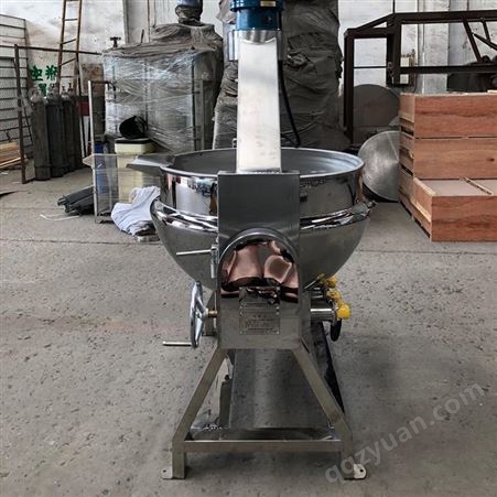 不锈钢搅拌夹层锅 成都蒸汽式夹层锅厂家 群泰机械型号齐全