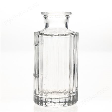 厂家批发香薰瓶子空瓶 欧式北欧ins风藤条干花透明无火香薰玻璃瓶