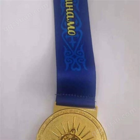 贵阳金属奖牌设计制作 金属烤漆奖牌定制 足球体育奖牌出售