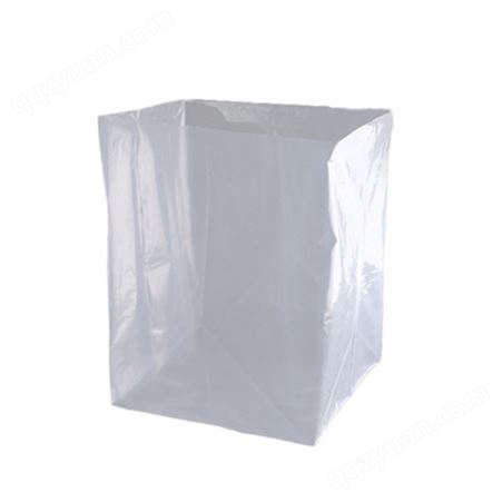 厂家pe膜立体袋 防尘防雨透明四方袋 大形机器方底塑料薄膜袋