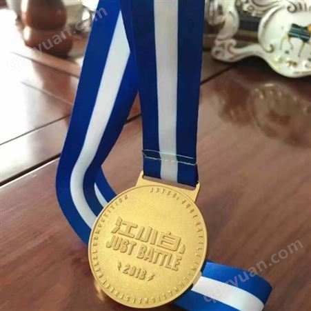 贵阳金属奖牌设计制作 金属烤漆奖牌定制 足球体育奖牌出售