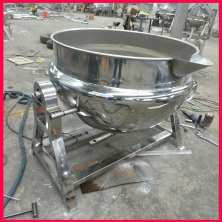 500L燃气夹层锅多少钱 星科生产各种型号海鲜酱炒锅 中药材加工设备
