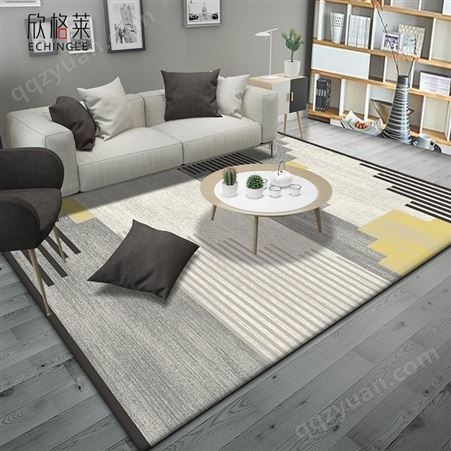 地毯客厅卧室满铺床边毯茶几地毯垫简约现代北欧风长方形欧式ins
