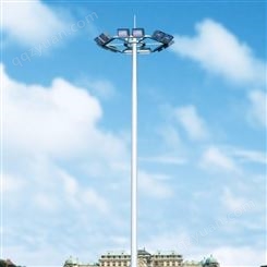 led高杆灯户外广场灯12米15米20米足球场太阳能高杆灯升降式 凯佳照明
