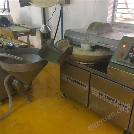 金博威专业生产中国台湾烤肠成套设备  亲亲肠变频斩拌机  香肠全套生产加工机器