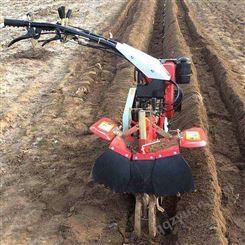 土壤耕整机 手推式黄姜种植开沟机 小型田园管理机