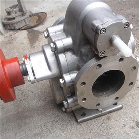 驰通销售KCB300机械密封不锈钢 导热 输齿轮泵DN70三寸口径18立方齿轮油泵