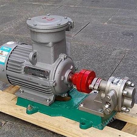 驰通销售KCB300机械密封不锈钢 导热 输齿轮泵DN70三寸口径18立方齿轮油泵