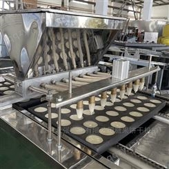 厂家供应纸杯蛋糕成型设备 8孔蛋糕浇注机 单排双排蛋糕成型机 上海合强HQ-DG600供应商