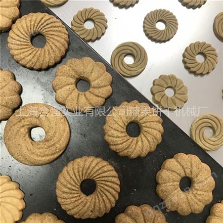 上海合强 供应西藏青稞饼干成型机 多功能饼干糕点机 双链条桃酥机器