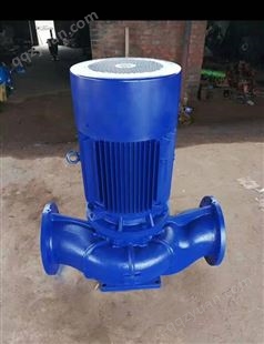 欣阳水泵直销 立式管道泵 ISG100-160单级单吸管道泵 园林喷灌管道泵