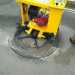 电动沥青路面切圆机 混凝土路面井周切缝机
