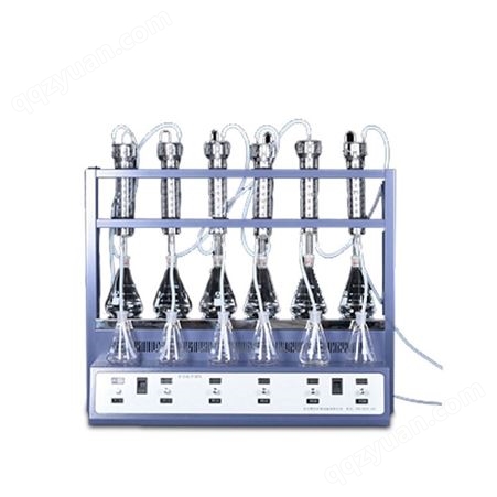 一体化蒸馏仪 半自动蒸馏仪 实验室前处理蒸馏设备 氨氮蒸馏仪