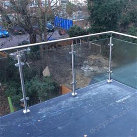 玻璃栏杆 阳台玻璃护栏 铝合金玻璃栏杆 楼梯玻璃护栏