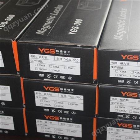 赣州YGS杨格锁王(阳光)电磁力锁门禁180kg单门 280kg300公斤双门