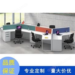 陕西现代简约办公家具-陕西员工电脑桌-渭南市职员办公桌椅-渭南市钢架板式工位桌-办公桌 办公家具