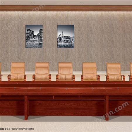 兰州会议桌、实木会议桌定制、定制办公家具、甘肃会议桌、升降器会议桌