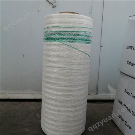 出口品质捆草网 农场青贮秸秆打捆网 耐拉伸牧草网 白色塑料网