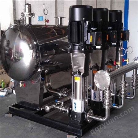 新乐 不锈钢增压变频供水设备 涵宇定制制造 无负压供水设备