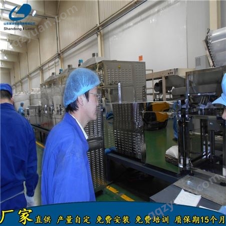 磊沐 成都五谷杂粮烘烤设备 燕麦谷物微波熟化隧道炉定制供应
