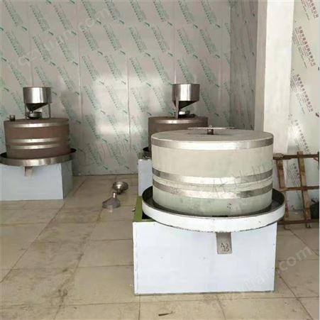 大型商用石磨机 电动石磨机 五谷杂粮石磨机 可定制