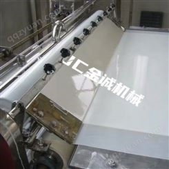 全自动干河粉生产线 整套设备从洗米到河粉成型等工序自动完成