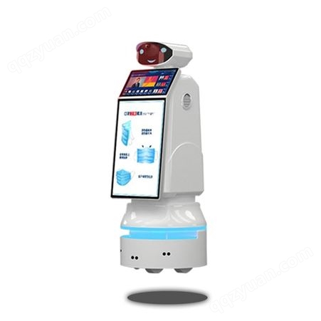 路易生 智能测温机器人 人机交互广告测温机器人  自动测温机器人