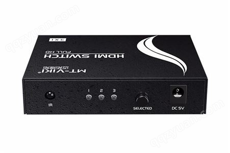 迈拓维矩(MT-VIKI)3进1出HDMI高清切换器 3路切换器 MT-SW301MH