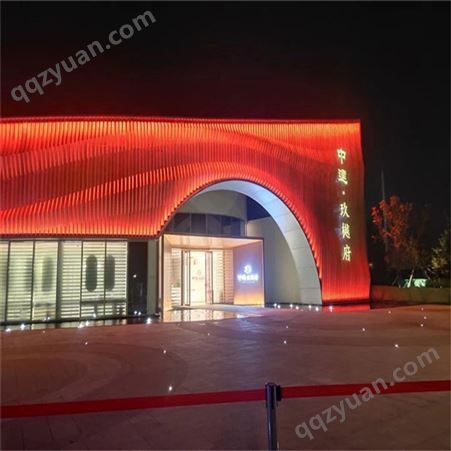 天津中建·玖樾府营销中心亮化设计方案