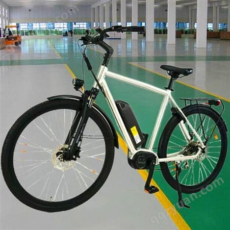 1出口中置电动自行车城市款中置电动自行车20寸中置电动助力车定制
