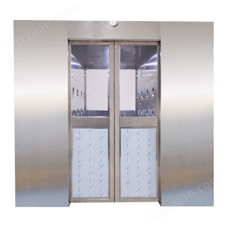 隆恩平移门货淋室全304不锈钢货淋室智能控制电子互锁自动吹淋货淋室