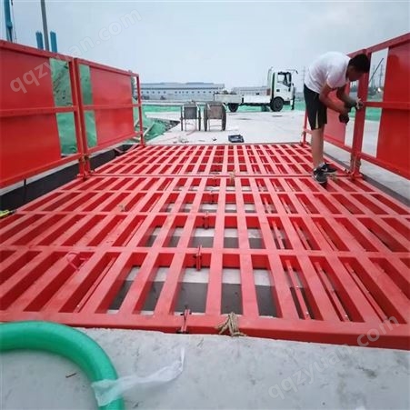 拓伦机电 加工定制工地洗车台 6米红外线感应式洗车槽