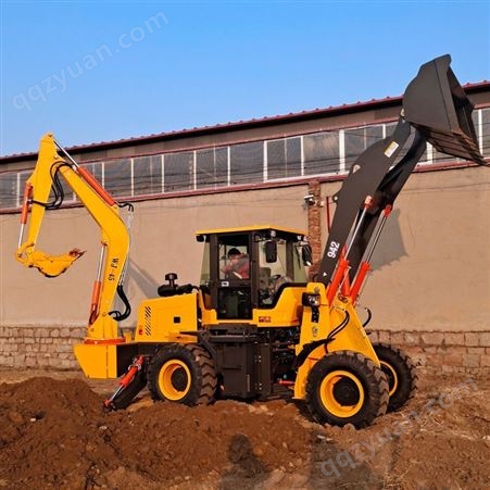 多功能铲挖一体机  中型生产厂家两头忙 铲挖一体机