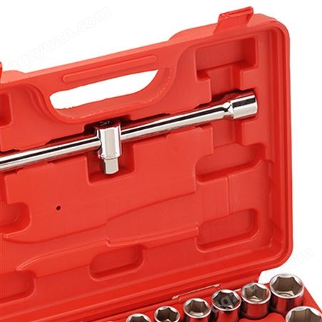 捷科（JETECH）SK1/2-25SP套筒工具套装 汽修机修组合工具 套筒棘轮扳手组工具组工具箱套装25件套1/2英寸