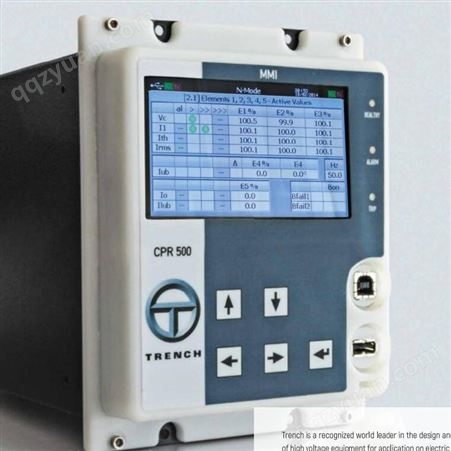 TRENCH CPR04 电容器保护继电器过滤器CPR500