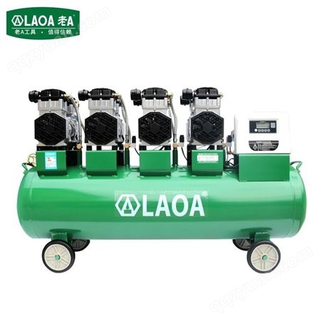 老A（LAOA）空压机大型 工业无油空气压缩机打气泵4400W LA241134