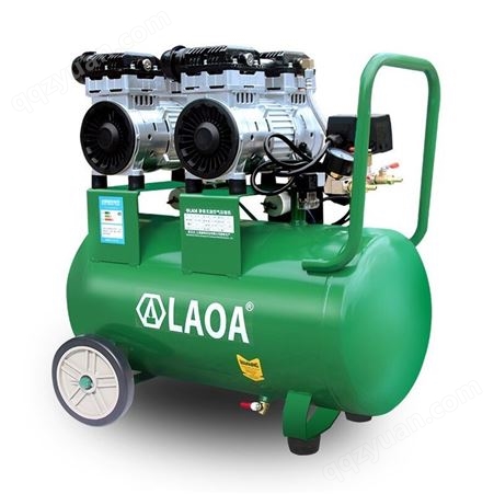 老A（LAOA）空压机小型 无油空气压缩机打气泵750W LA247501