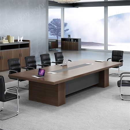 办公会议桌长桌简约现代接待洽谈桌椅组合办公室长方形桌办公家具
