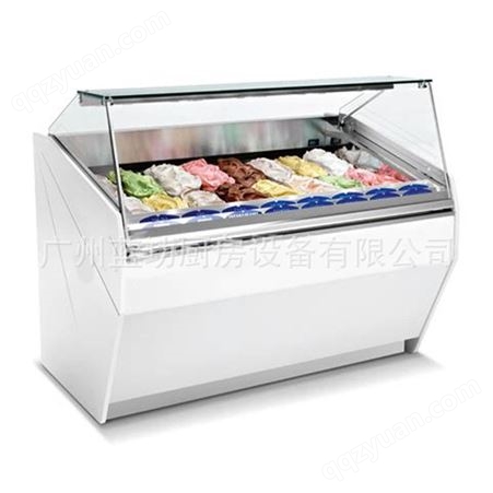 硬质冰激凌展示冰柜冷冻柜雪糕柜商用冰淇淋展示柜国顶商厨