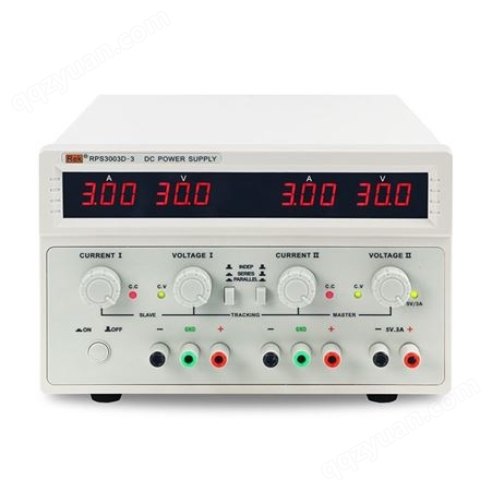Rek美瑞克RPS3003D-3高精度数显电源供应器双路可调直流稳压电源