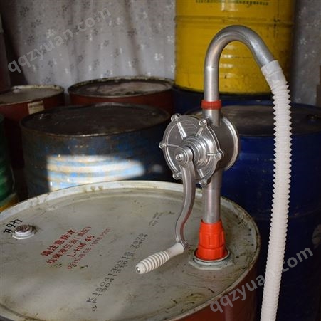 LC32铝合金插桶泵 手动抽油器 手摇抽油泵 携带方便